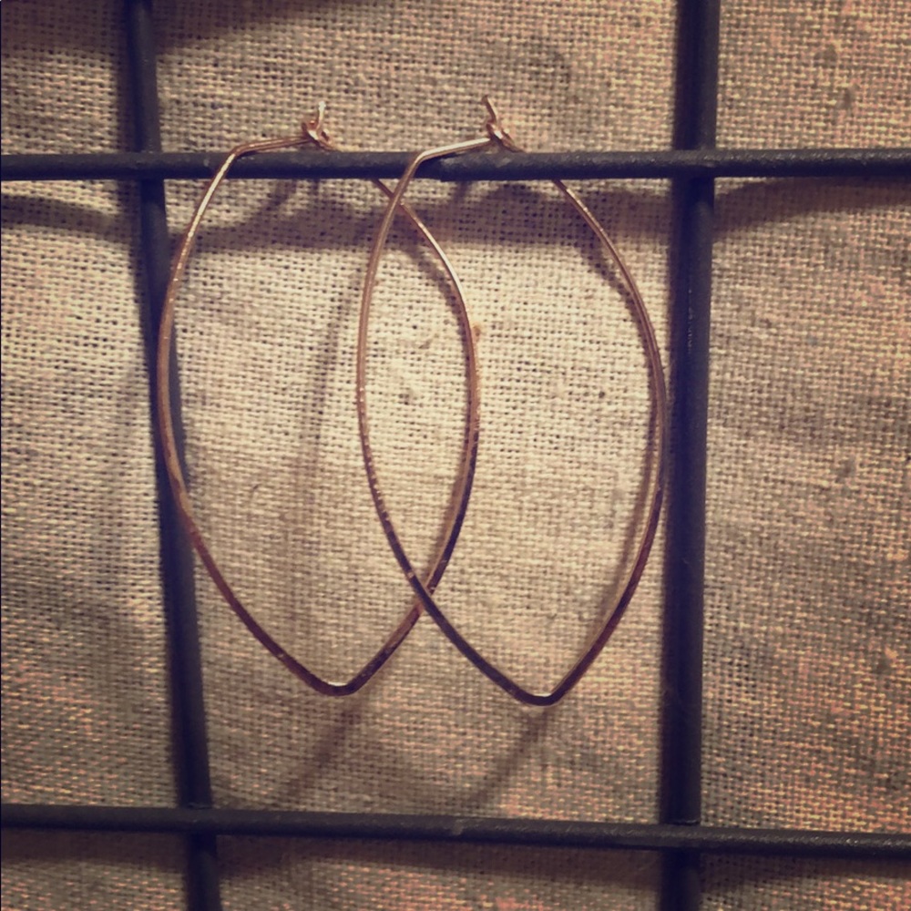 Rose Gold Earings NWT